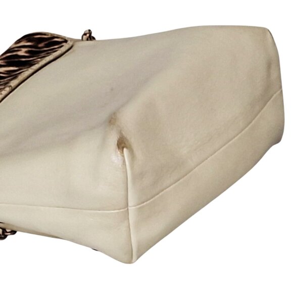 Marc Jacobs Leopard Print Calf hair and Leather Safari Shoulder Bag - Picture 10 of 14